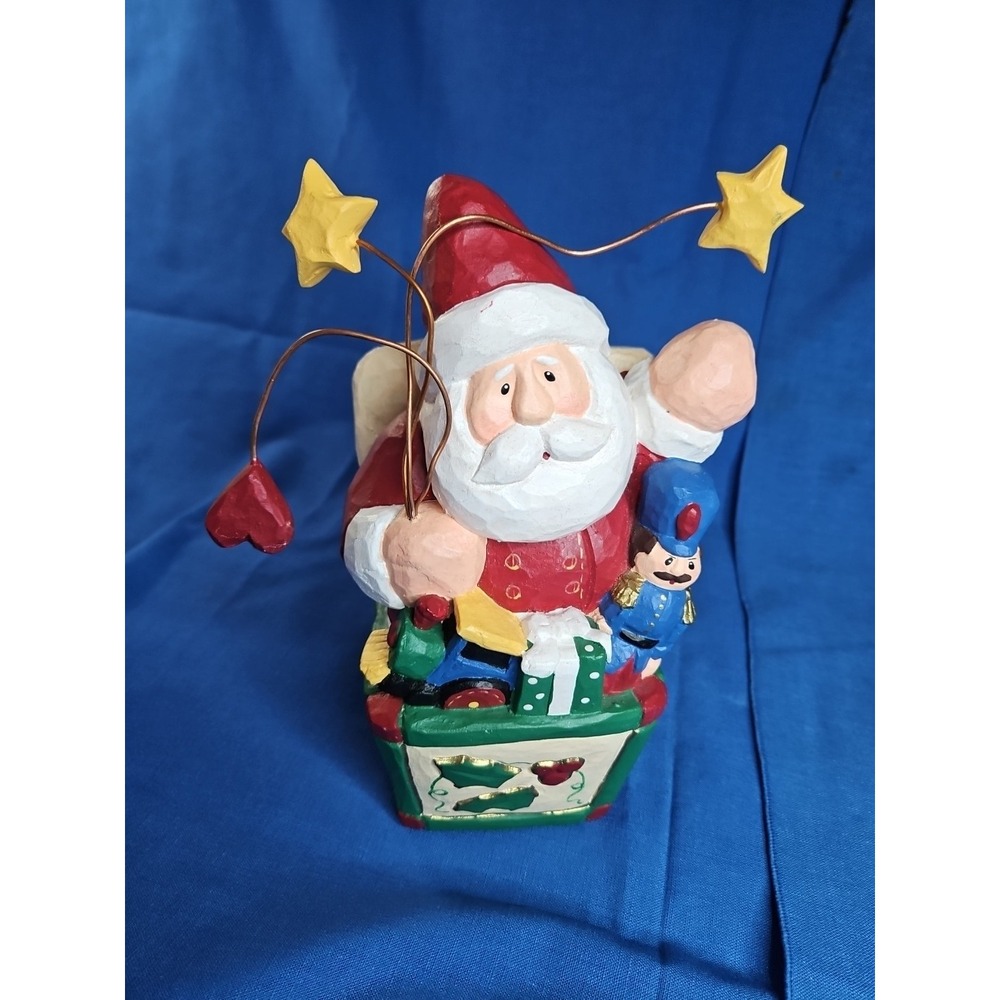 Eddie Walker Midwest of Cannon Falls‎ Santa Jack In Box Limited 1997 Christmas - Picture 2 of 8